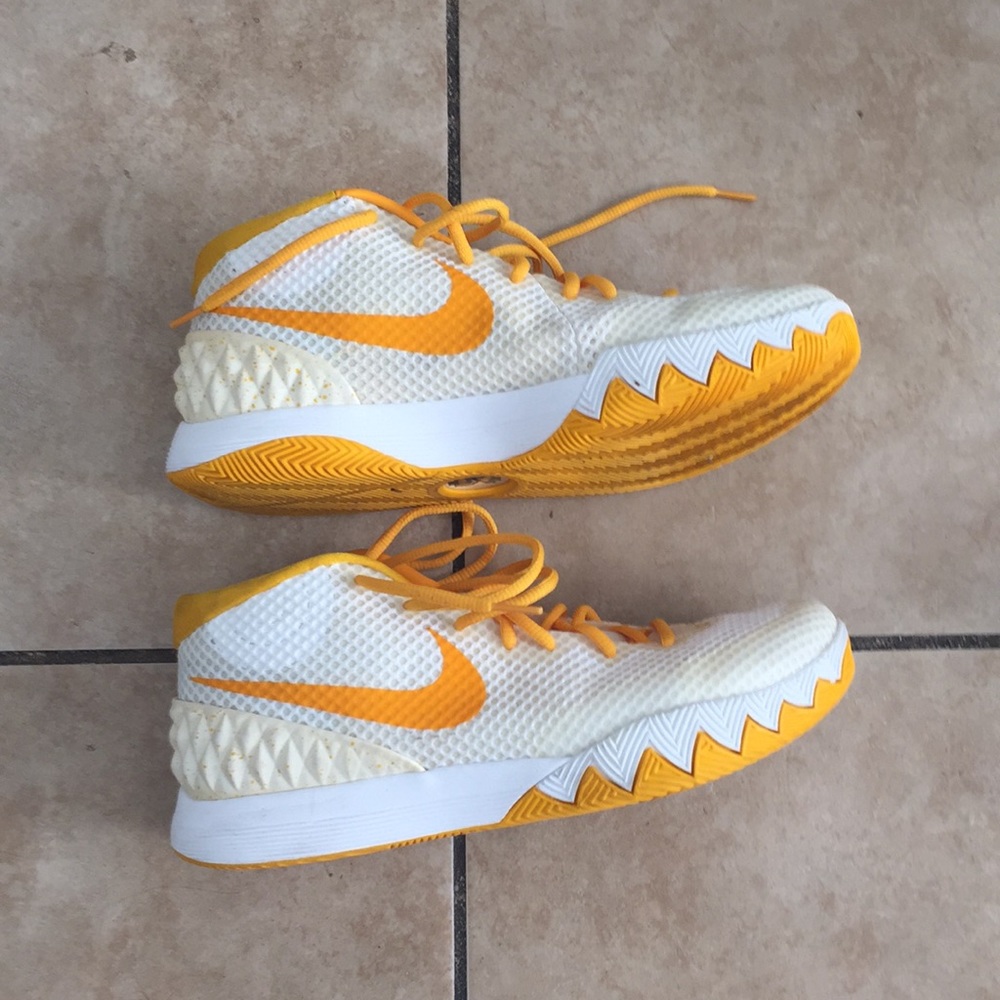 White and gold Kyrie Irving